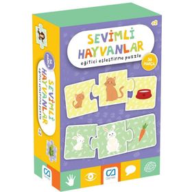 CA Games CA.5128 Sevimli Hayvanlar Puzzle
