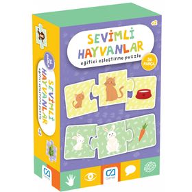 CA Games CA.5128 Sevimli Hayvanlar Puzzle