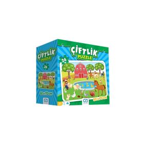 CA Games Ca.5133 Çiftlik Eğitici Puzzle