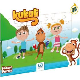 CA Games Ca 5137-5138 Kukuli 35 Parça Frame Puzzle