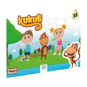 CA Games Ca 5137-5138 Kukuli 35 Parça Frame Puzzle