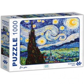 CA Games CA.7005 Yıldızlı Gece 1000 Parça Puzzle