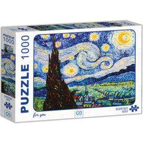 CA Games CA.7005 Yıldızlı Gece 1000 Parça Puzzle