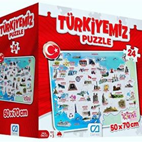 CA Games CA5079 24 Parça Türkiyemiz Puzzle