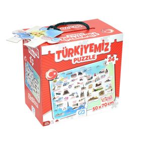 CA Games CA5079 24 Parça Türkiyemiz Puzzle