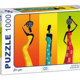 CA Games Ca7016 1000 Parça Afrikalı Kadınlar Puzzle