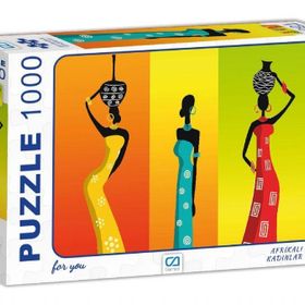 CA Games Ca7016 1000 Parça Afrikalı Kadınlar Puzzle