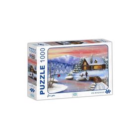 CA Games Ca7018 1000 Parça Kış Manzarası Puzzle