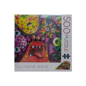 CA Games Canavarlar 500 Parça Puzzle