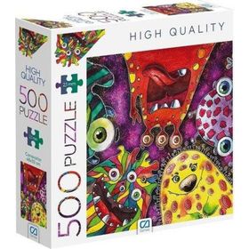 CA Games Canavarlar 500 Parça Puzzle