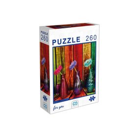 CA Games Çiçekler 260 Parça Puzzle
