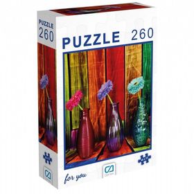 CA Games Çiçekler 260 Parça Puzzle