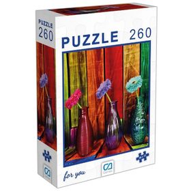 CA Games Çiçekler 260 Parça Puzzle