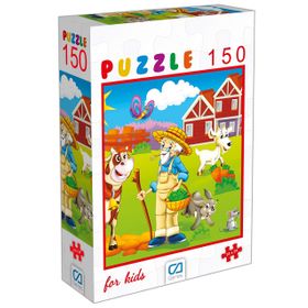 CA Games Çiftlik 150 Parça Puzzle