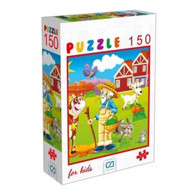 CA Games Çiftlik 150 Parça Puzzle