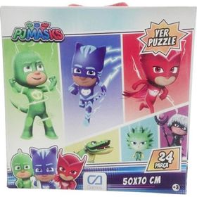 CA Games Çocuklar İçin Zeka Geliştirici Öğrenmeyi Destekleyen Pija Maskeliler Yer 24 Parça Puzzle