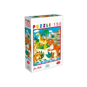 CA Games Dinazorlar 150 Parça Puzzle