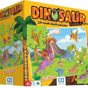 CA Games Dinazorlar 24 Parça 50x70 cm Puzzle