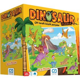 CA Games Dinazorlar Yer Puzzle