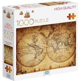 CA Games Dünya Haritası 1000 Parça Puzzle