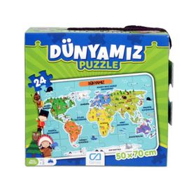 CA Games Dünya'mız 24 Parça Dev Puzzle