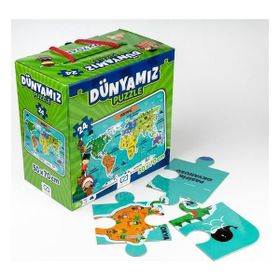 CA Games Dünyamız 24 Parça Puzzle