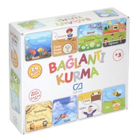 CA Games Eğitici Kartlar Bağlantı Kurma 29 Parça Oyun