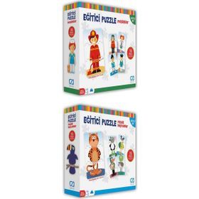 CA Games Eğitici Neşeli Meslekler Puzzle