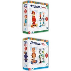 CA Games Eğitici Neşeli Meslekler Puzzle