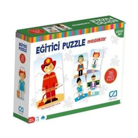 CA Games Eğitici Neşeli Meslekler Puzzle