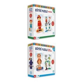 CA Games Eğitici Neşeli Meslekler Puzzle