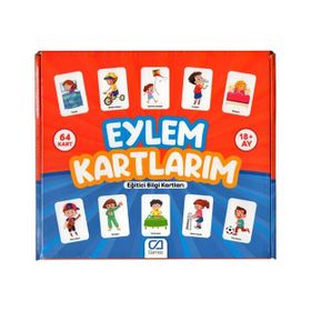 CA Games Eylem Kartlarım Eğitici ve Öğretici Oyun Seti