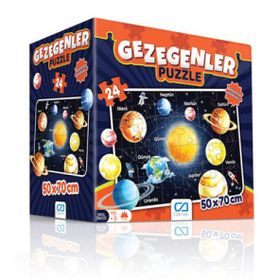 CA Games Gezegenler 24 Parça 50x70 cm Puzzle