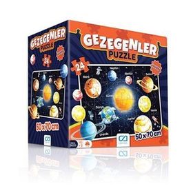 CA Games Gezegenler 24 Parça 50x70 cm Puzzle