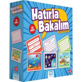 Ca Games Hatırla Bakalım Eğitici Hafıza Oyunu