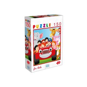 CA Games Hayvanlar 150 Parça Puzzle