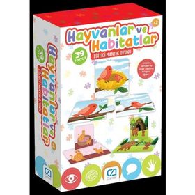 Ca Games Hayvanlar Ve Habitatlar Puzzle