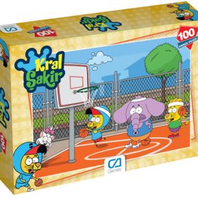 CA Games Kral Şakir 100 Parça Puzzle