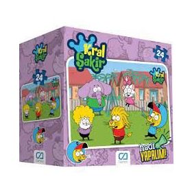 CA Games Kral Şakir 24 Parça Eğitici Yer Puzzle