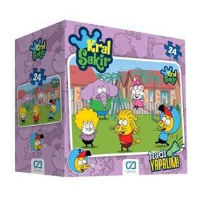 CA GAMES Kral Şakir 24 Parça Yer Puzzle