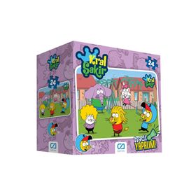 CA GAMES Kral Şakir 24 Parça Yer Puzzle
