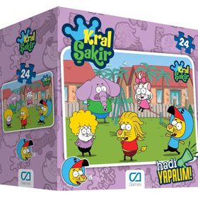 CA GAMES Kral Şakir 24 Parça Yer Puzzle
