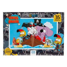 CA Games Kral Şakir Korsan 35 Parça Puzzle