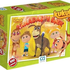 CA Games Kukili 100 Parça Çocuk Puzzle