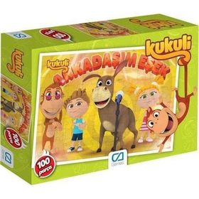 CA Games Kukili 100 Parça Çocuk Puzzle