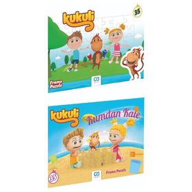 CA Games Kukuli 35 Parça Frame 2'li Set Puzzle