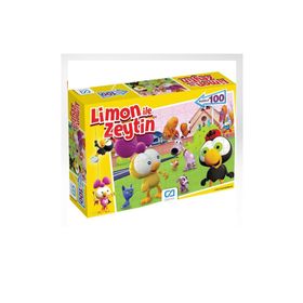 CA GAMES Limon İle Zeytin 100 Parça Kutulu Puzzle