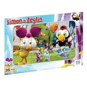 CA Games Limon Ile Zeytin Frame Puzzle Set