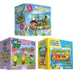 CA Games Lisanslı Yer Puzzle Set