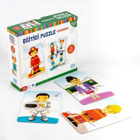 Ca Games Meslekler 3 Yaş+ Eğitici Puzzle